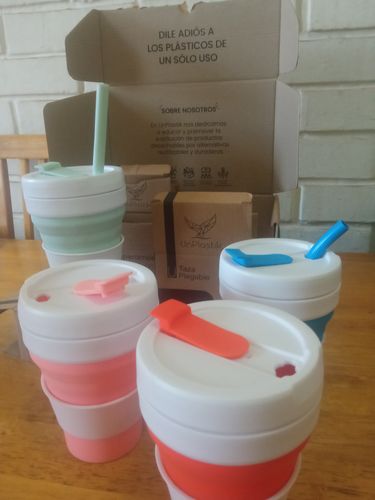 Nathalia C. review of Taza plegable 475ml