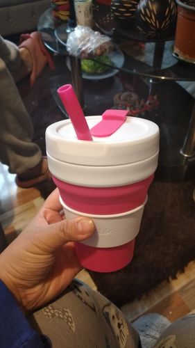 Stephanie M. review of Taza plegable 475ml